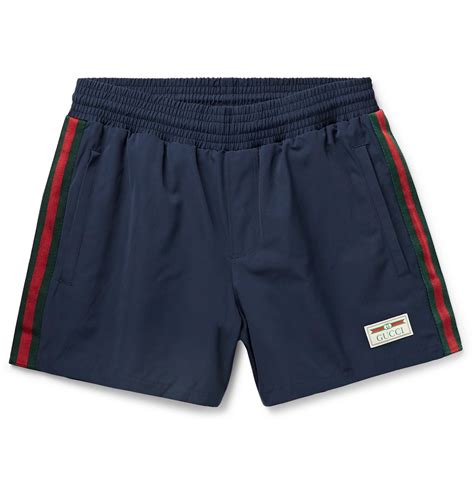 gucci swim shorts blue|Gucci swimsuit dhgate.